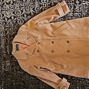 Vintage Noble Fashions Camel Wool Coat